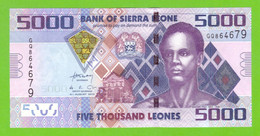 SIERRA LEONE 5000 LEONES 2013  P-32b  UNC - Sierra Leone