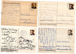 TCHECOSLOVAQUIE--Lot De 5 Entiers Cartes Postales .....recto-verso - Covers & Documents