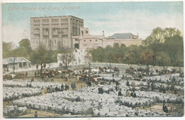 Cattle Market And Castle, Norwich, 1904 Postcard - Norwich