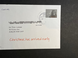 (1 Oø 28) Australian (unusual) Christmas Has Arrive Early (on Cancelled Cover) 2010 - Lettres & Documents