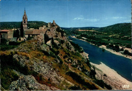 La Sortie Des Gorges A St Martin D'ardeche Au Pied Du Village D'aigueze             CPM Ou CPSM - Saint Martin De Valamas