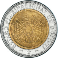 Monnaie, Bolivie, 5 Bolivianos, 2010 - Bolivie