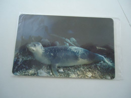 GREECE  MINT PHONECARDS  ANIMALS SEAL   2 SCAN - Vissen