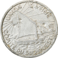Monnaie, France, Union Latine, Comité Du Sud-Ouest, Toulouse, 10 Centimes - Monétaires / De Nécessité