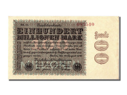 Billet, Allemagne, 100 Millionen Mark, 1923, 1923-08-22, SPL - 100 Miljoen Mark