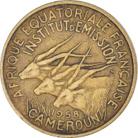 Monnaie, Cameroun, 25 Francs, 1958 - Kameroen