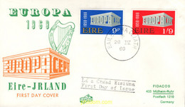 695246 MNH IRLANDA 1969 EUROPA CEPT. 10 ANIVERSARIO DE LA CEPT - Colecciones & Series