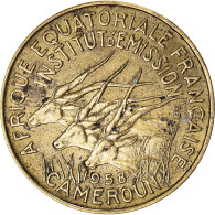 Monnaie, Cameroun, 5 Francs, 1958 - Camerún