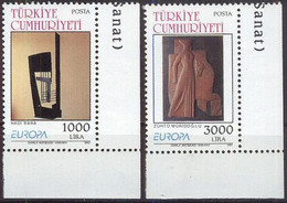 TÜRKEI 1993 Mi-Nr. 2984/85 ** MNH - CEPT - Ungebraucht