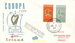 695258 MNH IRLANDA 1966 EUROPA CEPT. NAVIO EUROPA - Collections, Lots & Series