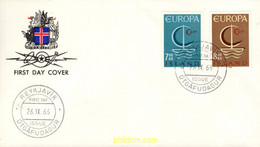 695259 MNH ISLANDIA 1966 EUROPA CEPT. NAVIO EUROPA - Colecciones & Series