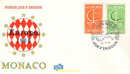 695262 MNH MONACO 1966 EUROPA CEPT. NAVIO EUROPA - Other & Unclassified