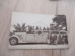 Carte Photo 65 Hautes Pyrénées Lourdes Autobus Bus Car Excursions S.L.A. - Lourdes