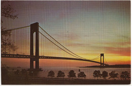 Verrazano-Narrows Bridge Connects Brooklyn And Staten Island - New York City - (USA) - Brooklyn