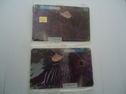 GREECE MINT CARDS 2010  FISH FISHES - Vissen