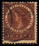 1902-1906. NEDERL INDIE. Wilhelmina 15 CENTS.  (MICHEL 48) - JF529152 - Netherlands Indies