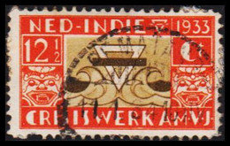 1933. NEDERL. INDIE. CRISISWERK 12½ C.  - JF529167 - Netherlands Indies