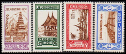 1930. NEDERL. INDIE. JUGDZORG Complete Set Hinged.  - JF529169 - Netherlands Indies