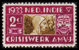 1933. NEDERL. INDIE. CRISISWERK 2 C.  - JF529180 - Netherlands Indies