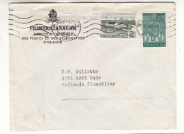 Islande - Lettre De 1960 - Oblit Reykjavik - - Covers & Documents