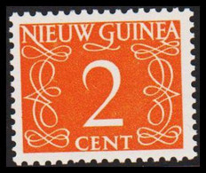 1950. NIEUW GUINEA. Nummerals- Type 2 CENT Hinged.  - JF529319 - Nederlands Nieuw-Guinea