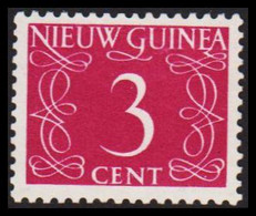 1950. NIEUW GUINEA. Nummerals- Type 3 CENT Hinged.  - JF529321 - Netherlands New Guinea