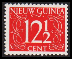 1950. NIEUW GUINEA. Nummerals- Type 12½ CENT Hinged.  - JF529322 - Nederlands Nieuw-Guinea