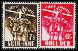 1937. NEDERL. INDIE. JAMBOREE Complete Set. HINGED. - JF529324 - Netherlands Indies