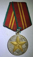RUSSIA USSR Soviet Medal  15 Years Service In MVD - Russie