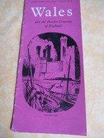 Prospectus Touristique/Come To Britain/Area Booklet N°8/WALES And The Border Counties Of England/1951             PGC507 - Reiseprospekte