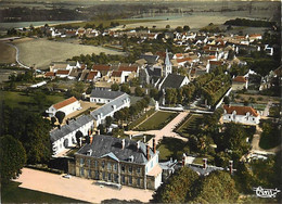 - Ref-AC24- Val D Oise - Ennery - Vue Aérienne Château Et Clinique - Chateaux - Cliniques - Santé - - Ennery