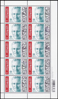 F 4829a** - Le Roi Philippe / Koning Filip - Pt Feuillet 10 Timbres / Klein Veletje 10 Zegels - BELGIQUE /BELGIË - PRIOR - 2011-2020