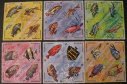 Burundi 1974 OBCn° 615-638 *** MNH Cote 65 Euro Faune Poissons Vissen Fish - Unused Stamps