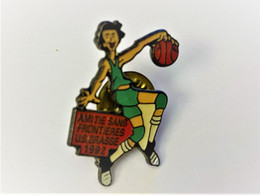 PINS SPORTS  HANDBALL AMITIE SANS FRONTIERES US GRASSE 1992 / 33NAT - Pallamano