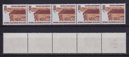 Berlin 799 A RM 5er Streifen Mit Ungerade Nummer SWK 300 Pf Postfrisch - Rollenmarken