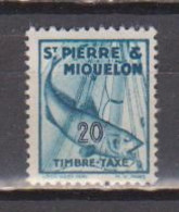 SAINT PIERRE ET MIQUELON         N° YVERT  :  TAXE 35  NEUF SANS CHARNIERES   ( NSCH   02/18  ) - Impuestos