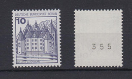 Berlin 532 I RM Mit Ungerader Nr. Burgen + Schlösser 10 Pf Postfrisch - Rollenmarken