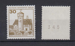 Berlin 534 I RM Mit Ungerader Nr. Burgen + Schlösser 30 Pf Postfrisch - Rollo De Sellos