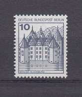 Berlin 532 II Letterset RM Ohne Nummer Burgen + Schlösser 10 Pf Postfrisch - Rolstempels