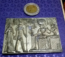 Egypt  Rare Sun God ( Ra) Magnetic Plate . 38.5 Gm..in A Perfect Condition..tokbag - Other & Unclassified