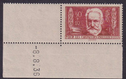 N°332 VICTOR HUGO NEUF** MNH BDF DATE TTB - Unused Stamps