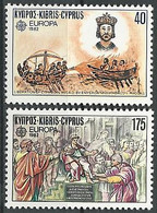 ZYPERN 1982 Mi-Nr. 566/67 ** MNH - CEPT - Unused Stamps