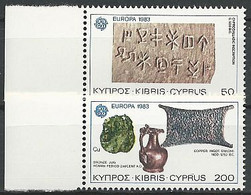 ZYPERN 1983 Mi-Nr. 582/83 ** MNH - CEPT - Unused Stamps