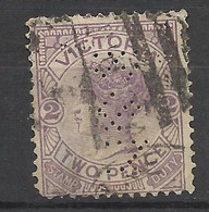 UK   Victoria      N°   85  Perforé  B &  M   Oblitéré  B/TB        Voir Scans    Soldes ! ! ! - Used Stamps