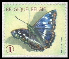 R117** (Vert Pointu/Groen) - Papillon / Vlinder / Schmetterling / Butterfly - "Petit Mars Changeant" - Marijke Meersman - Coil Stamps