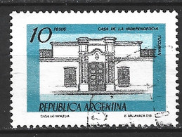 ARGENTINE. Timbre Oblitéré. Maison De L'Indépendance, à Tucuman. - Oblitérés