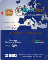 SPAIN - GSM CARD - MOVISTAR - ISO FULL SIZE CARD - Telefonica