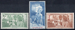 Guadeloupe Timbres-poste Aérienne N°1* à 3* Neufs Charnières TB Cote 3€75 - Posta Aerea