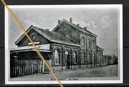 PHOTO  ROOBORST ROBORST ZWALM  OOST VLAANDEREN  GARE STATION REPRO - Zwalm