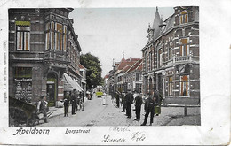 PAYS- BAS -  1904 -  APELDOORN -  DORPSTRAAT -  CARTE COLORISEE - Apeldoorn